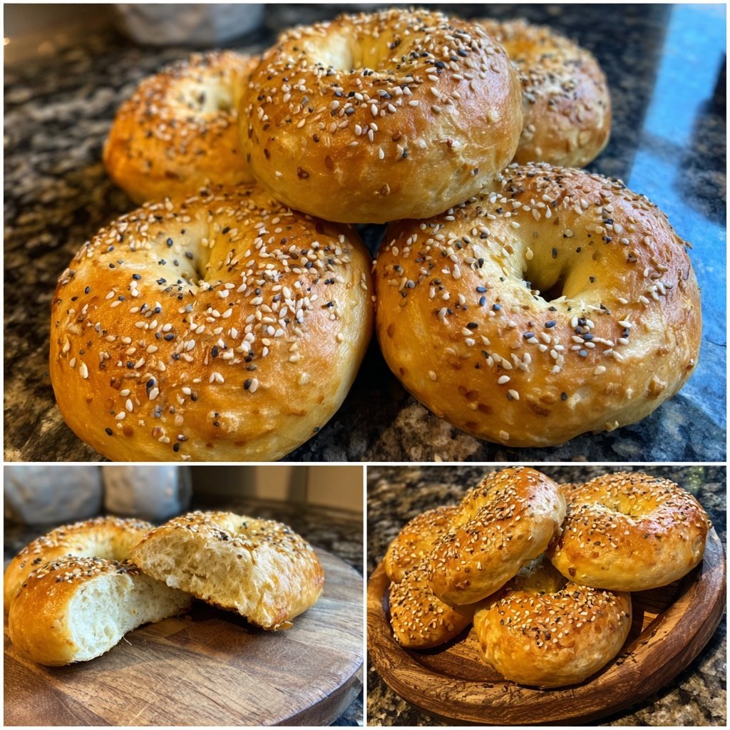 Yogurt Bagels With Self Rising Flour
