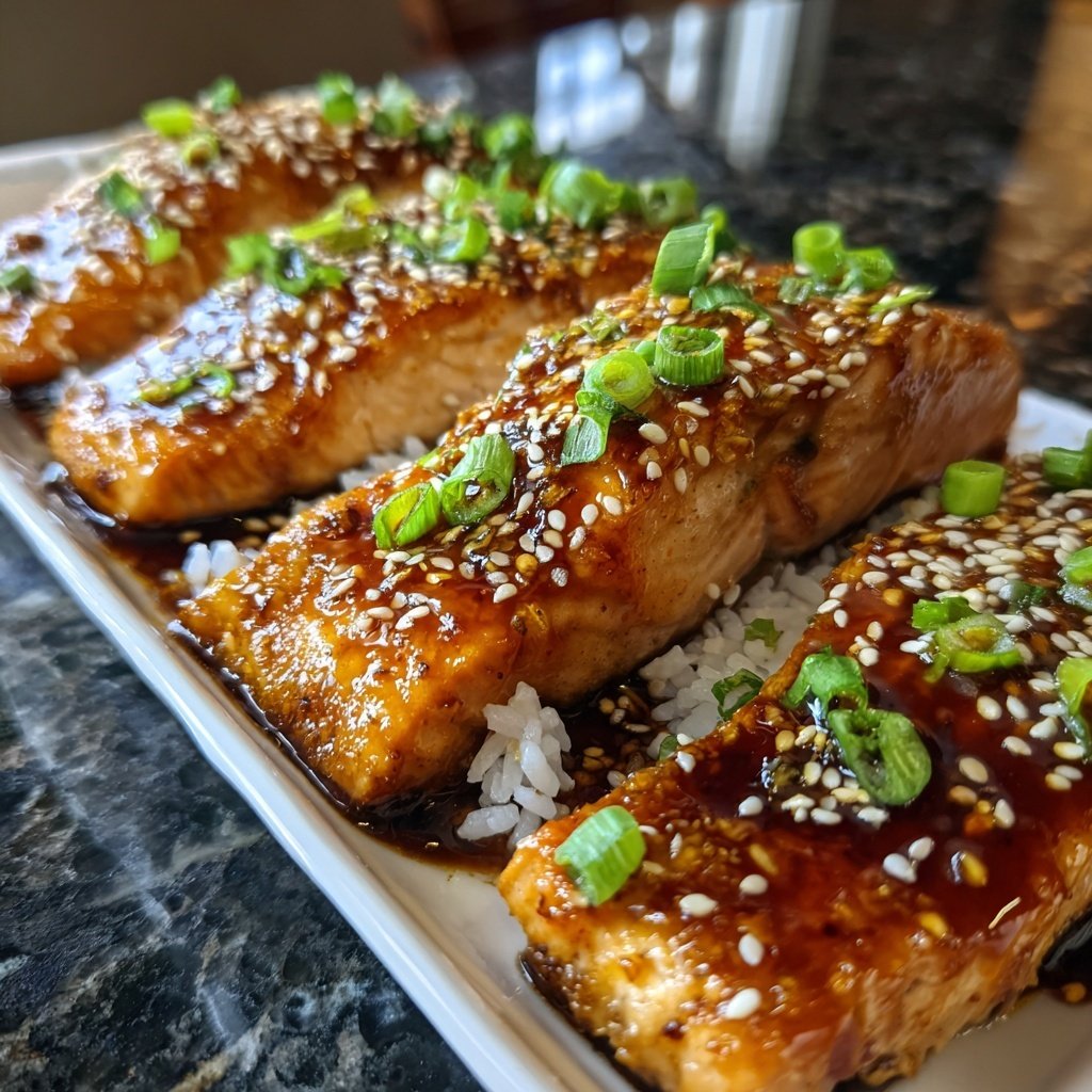 Global Flavors Japanese Teriyaki Salmon