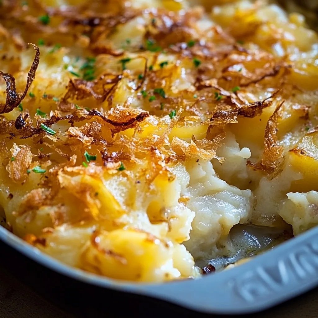 French Onion Funeral Potatoes