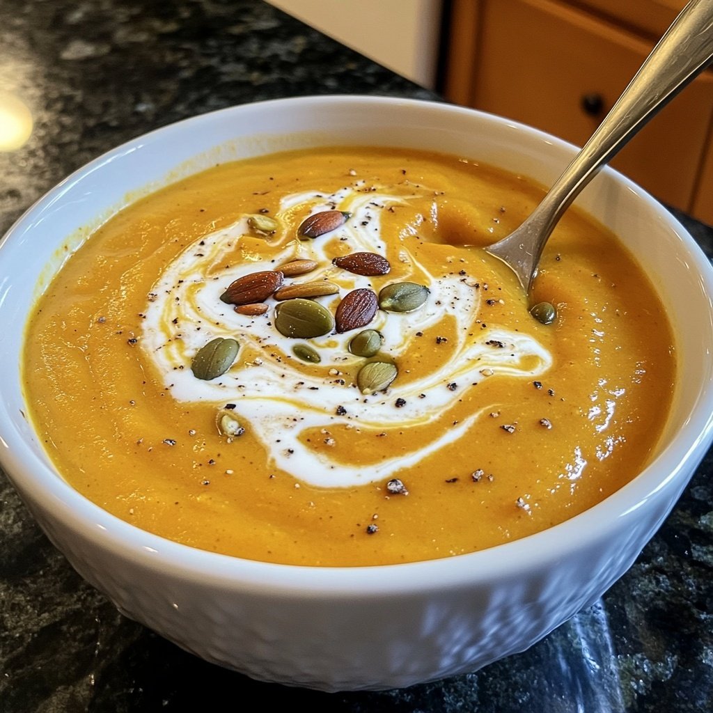 Creamy Squash Soup Recipe