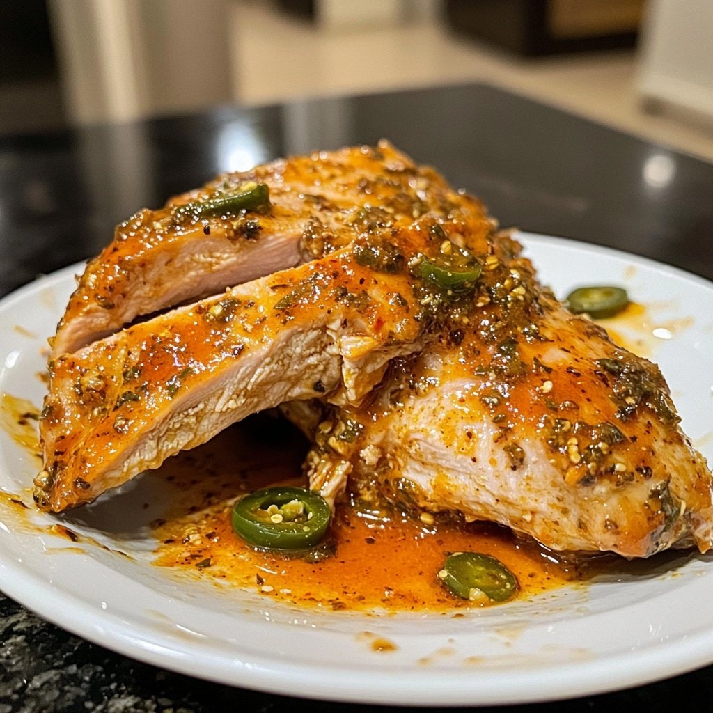Spicy Slow Cooker Chicken Breast for Meal Prep