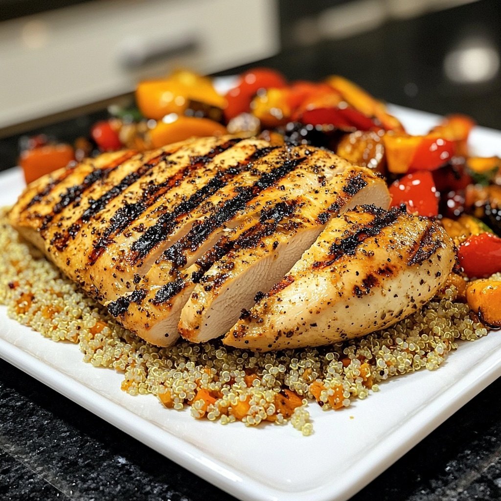 Chicken Breast with Quinoa