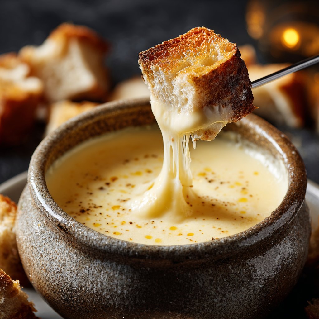 Cheese Fondue with Kirsch