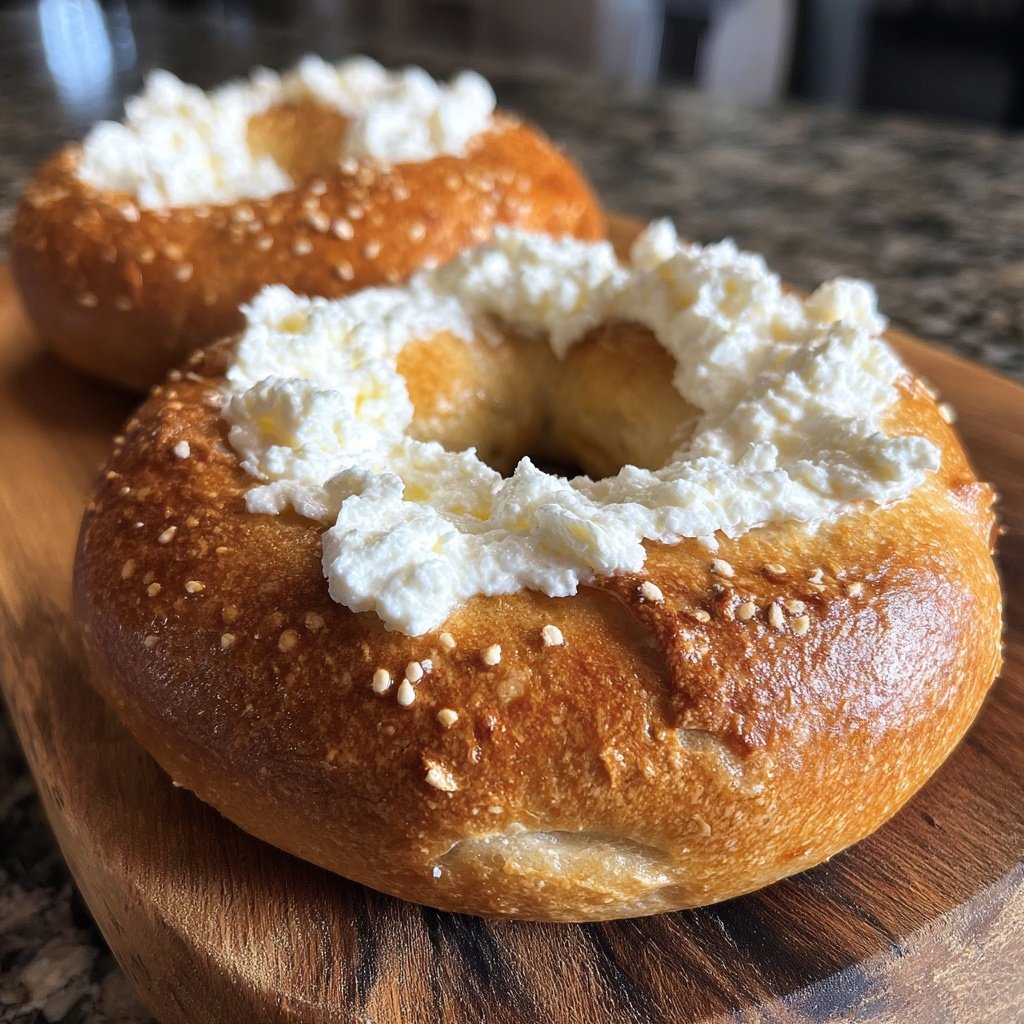 Easy Protein Bagels With Greek Yogurt